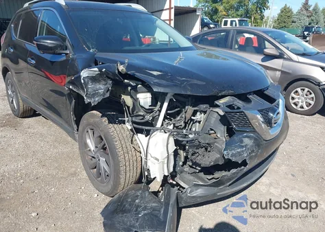 2016 Nissan Rogue Sl из США, поврежденный, VIN 5N1AT2MV3GC809218